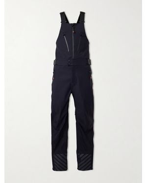 Loro Piana Straight-leg Virgin Wool-blend Ski Salopettes - Blue
