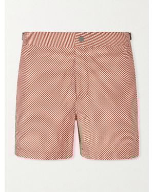 Onia Shorts Da Mare Medi A Gamba Dritta Stampati Calder - Rosa