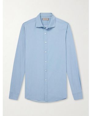 Canali Denim Shirt - Blue