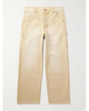 CHERRY LA Pantaloni A Gamba Larga - Neutro