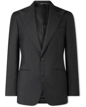 Saman Amel Woven Blazer - Black