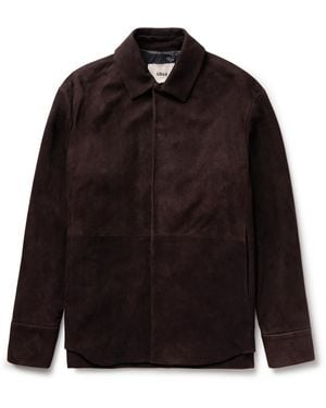 Altea Leon Suede Jacket - Black