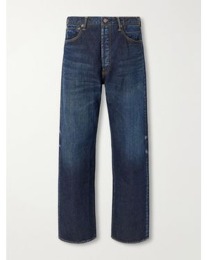 Visvim Social Sculpture 01 Wide-Leg Jeans - Blue