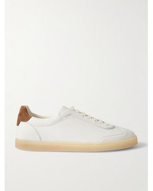 Brunello Cucinelli Deerskin Trainers - Natural