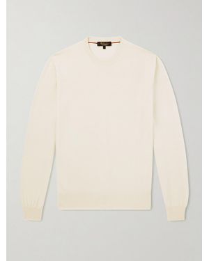 Loro Piana Slim-Fit Baby Cashmere Jumper - Natural