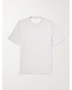 Brunello Cucinelli Cotton-Jersey T-Shirt - White
