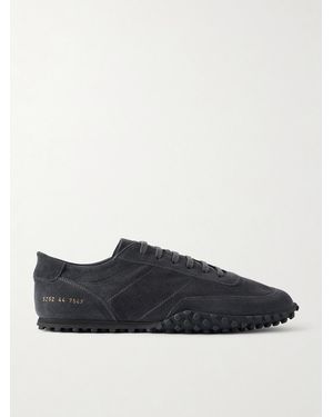 Common Projects Suede Trainers - Blue