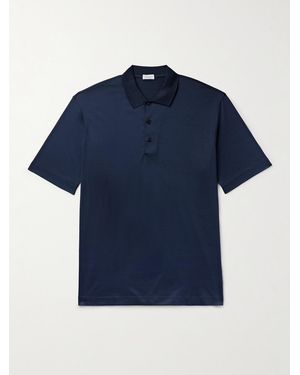Charvet Slim-Fit Cotton Polo Shirt - Blue