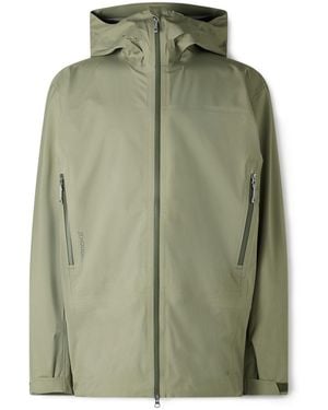 Houdini Ride Recycled Loop Hardshell Hooded Ski Jacket - Green