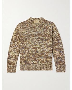 Federico Curradi Mélange Wool Sweater - Natur