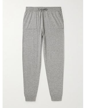 MR P. Wool And Cashmere-Blend Joggers - Grey