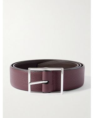 Anderson's 3.5Cm Reversible Full-Grain Leather Belt - Brown