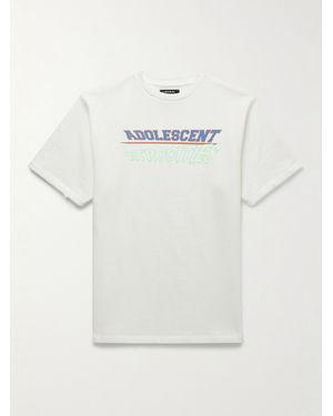 Liberal Youth Ministry Printed Cotton-Jersey T-Shirt - White