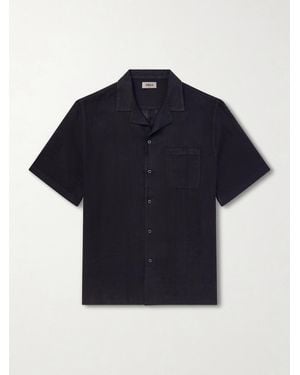 Altea Hadley Linen Shirt - Blue