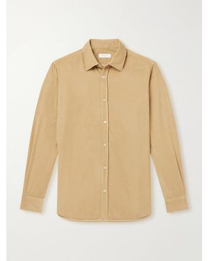 Boglioli Cotton-Corduroy Shirt - Natural