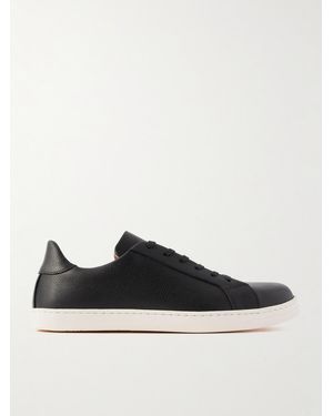 George Cleverley Jack Iii Full-Grain Leather Trainers - Black