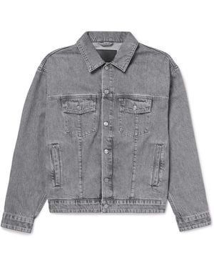 NN07 Roy 10034 Denim Jacket - Gray