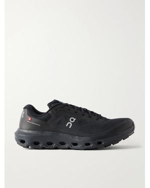 On Shoes Cloudvista 3 Rubber-Trimmed Mesh Sneakers - Black