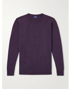 William Lockie Wool Sweater - Purple