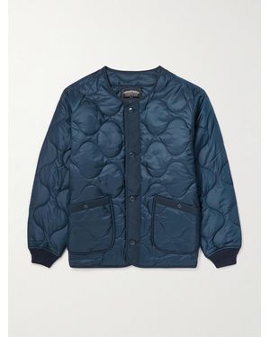 FRIZMWORKS Field Quilted Shell Jacket - Blue