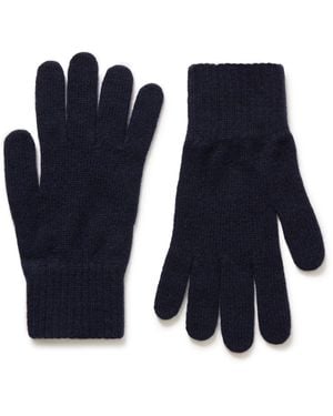 William Lockie Cashmere Gloves - Blue