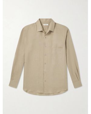 Loro Piana André Linen Shirt - Natural