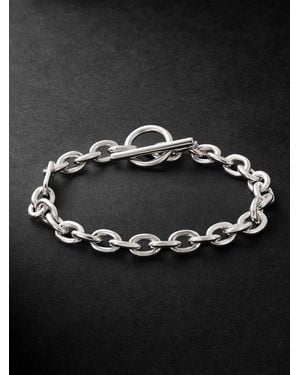 MAOR Percep Sterling Chain Bracelet - Nero