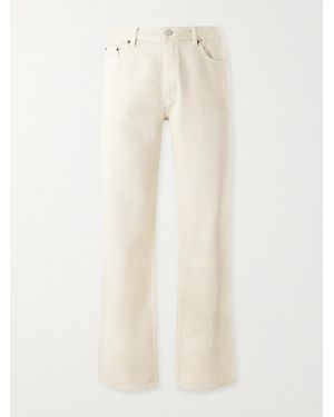 FRAME Straight-Leg Jeans - Natural