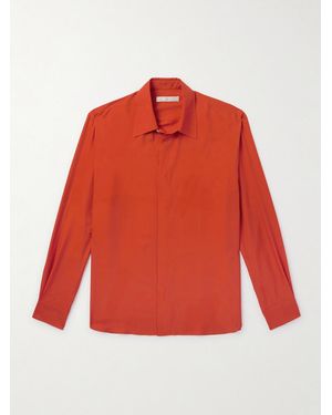 Umit Benan Silk Shirt - Red