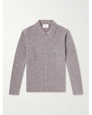 NN07 Jonas 6683 Wool Cardigan - Purple