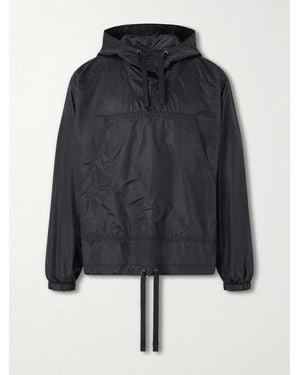 Beams Plus Mil Wool-Blend Hooded Shell Jacket - Blue
