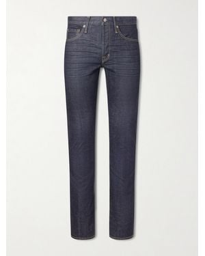 Tom Ford Straight-leg Selvedge Jeans - Blue