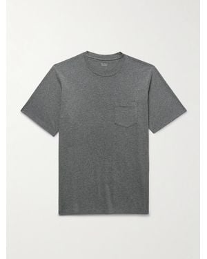 Hartford Cotton-Jersey T-Shirt - Grey
