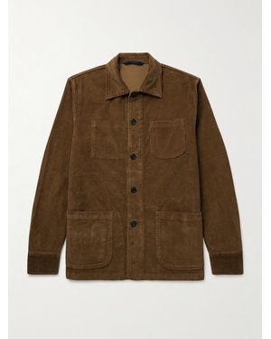 Sid Mashburn Cotton-corduroy Chore Jacket - Brown