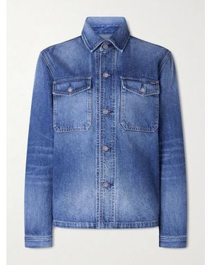 Tom Ford Denim Shirt Overshirt - Blue