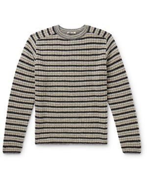 【AURALEE】SHETLAND WOOL CASHMERE KNIT AURALEE 〉 ⁡ 