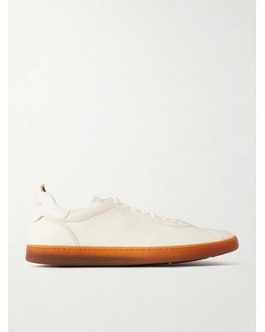 Officine Creative Halo 003 Leather Trainers - White