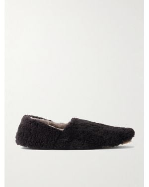 MR P. Shearling Slippers - White