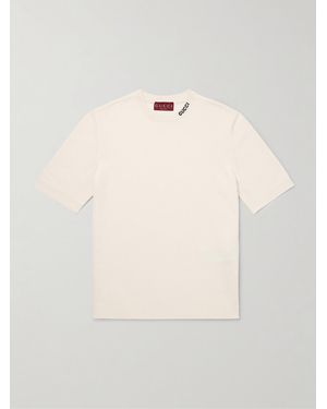 Gucci Maglione in misto seta bianco - Neutro