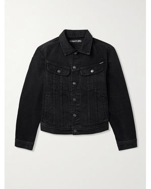 Tom Ford Icon Denim Jacket - Black