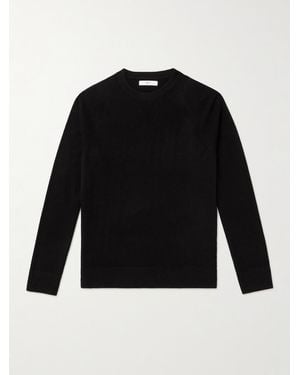 MR P. Wool And Cashmere-Blend Jumper - Black
