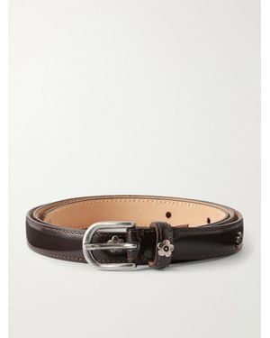 mfpen Purpose 2Cm Embellished Leather Belt - Brown