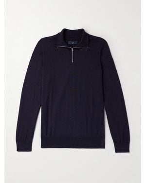 dunhill Troyer aus Kaschmir - Blau