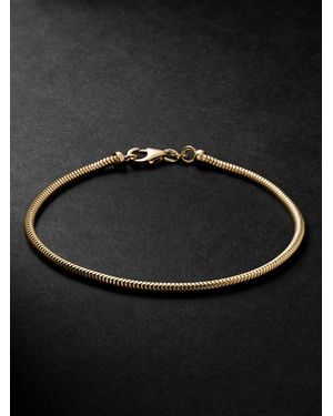 Windsor. Bracciale A Catena Serpente - Nero
