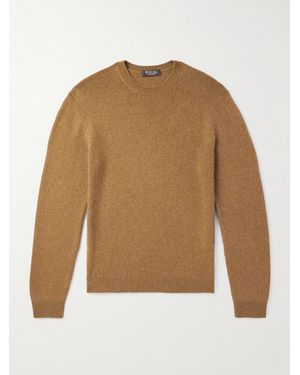 Loro Piana Fobello Cashmere Jumper - Natural