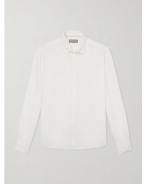 Canali Linen Shirt - White