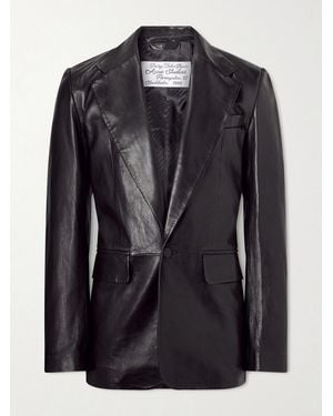 Acne Studios Leather Jacket - Black