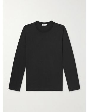 CDLP Lyocell And Pima Cotton-Blend Jersey T-Shirt - Black