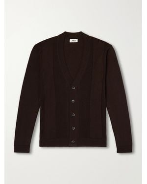 Altea Virgin Wool Cardigan - Black