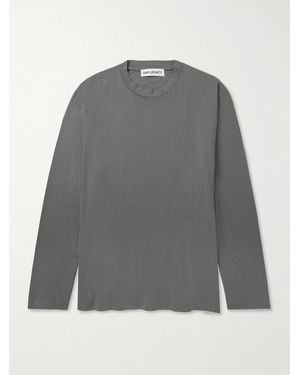 Our Legacy Cotton-Jersey T-Shirt - Grey